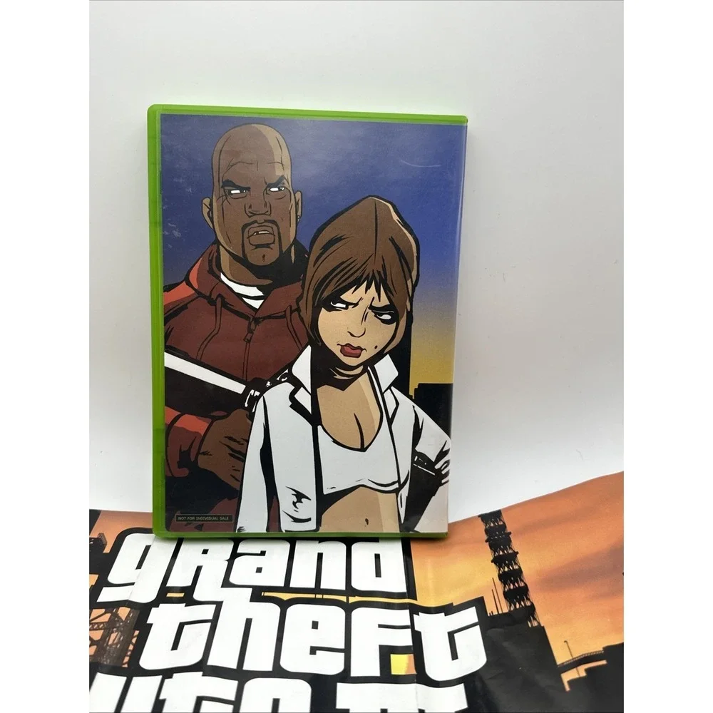 Grand Theft Auto 3 III The Xbox Collection (Microsoft Xbox, 2003) Complete w Map